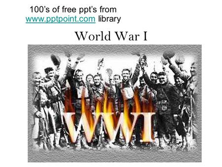 100’s of free ppt’s from  library