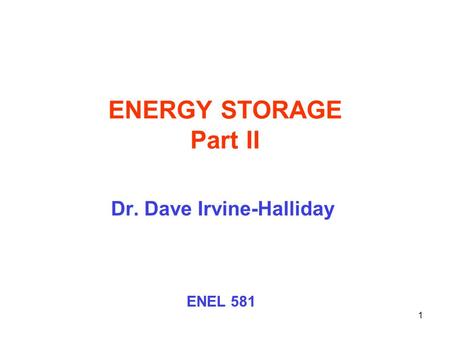 Dr. Dave Irvine-Halliday