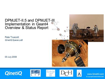 Pete Truscott QinetiQ Space LoB