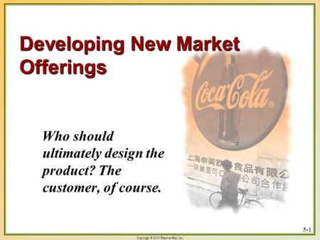 Developing New Market Offerings