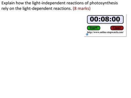 Cell Respiration 3.7 Core 8.1 Additional Higher Level.