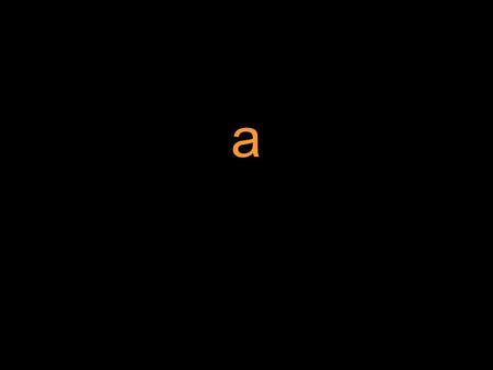 A. a Alpha Pronounced a as in hat b B b e b beta.