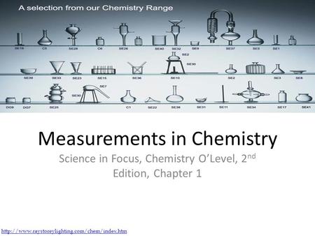 Measurements in Chemistry