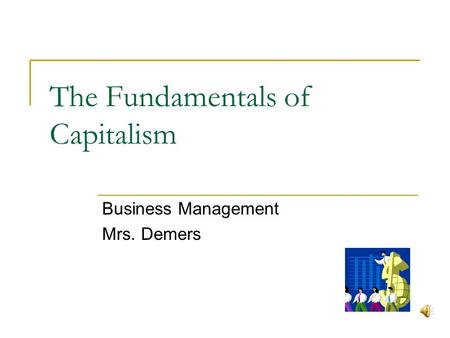 The Fundamentals of Capitalism