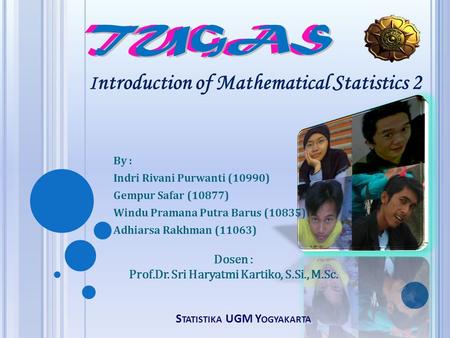 Statistika UGM Yogyakarta