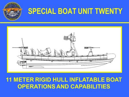 SPECIAL BOAT UNIT TWENTY