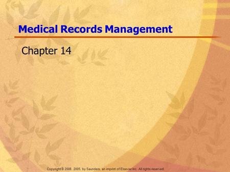 Medical Records Management