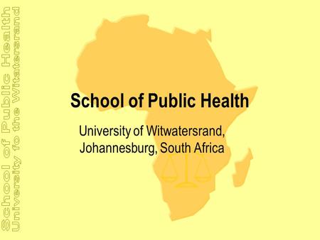 School of Public Health