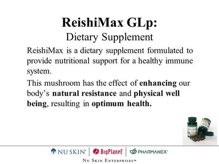 ReishiMax GLp: Dietary Supplement