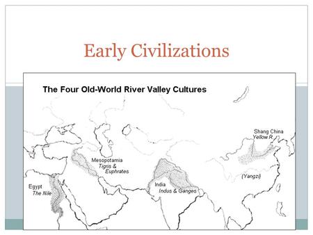 Early Civilizations.