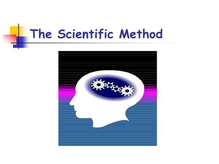 The Scientific Method.