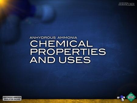 Objectives u Provide Knowledge and Understanding of Physical and Chemical Properties u Provide Knowledge and Understanding of Health Effects u First Aid.