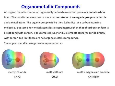 Organometallic Compounds