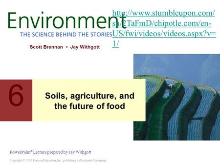 Soils, agriculture, and the future of food