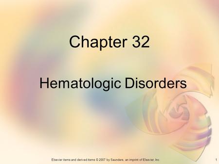 Hematologic Disorders