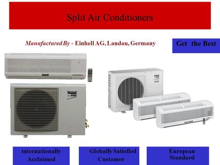 Split Air Conditioners