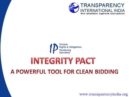 A POWERFUL TOOL FOR CLEAN BIDDING