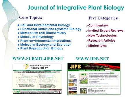 Journal of Integrative Plant Biology