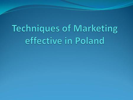 Marketing concept Marketing- traditional interpretation is a set of techniques and activities aiming at having an influence on the buyer. Marketing- contemporary.