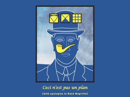 This is not a Plan Spatial planning is not a function of the European Union, as defined in its Treaties But it would be surreal if Territorial Cohesion.