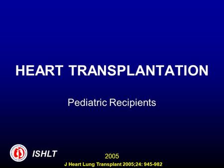 HEART TRANSPLANTATION