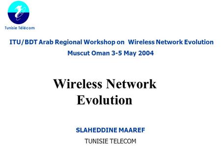 Wireless Network Evolution