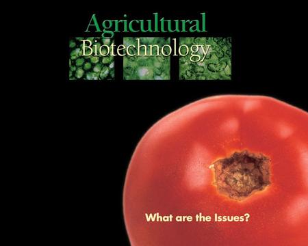 What are the issues? Biotechnology vs. traditional breeding methods