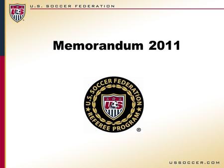 Memorandum 2011.