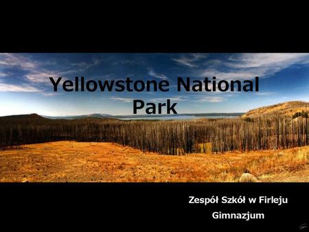 Yellowstone National Park