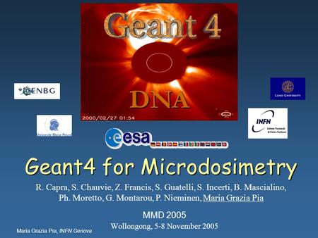 Geant4 for Microdosimetry