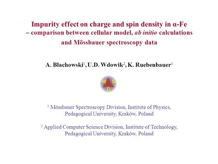 Impurity effect on charge and spin density in α-Fe