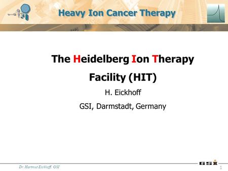 Heavy Ion Cancer Therapy