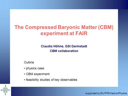 The Compressed Baryonic Matter (CBM) experiment at FAIR