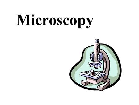 Microscopy.