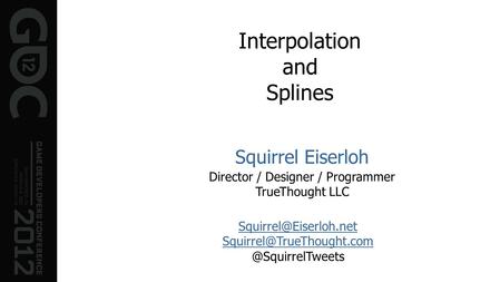 Interpolation and Splines