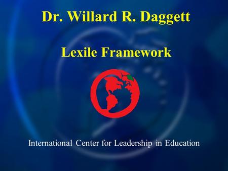 International Center for Leadership in Education