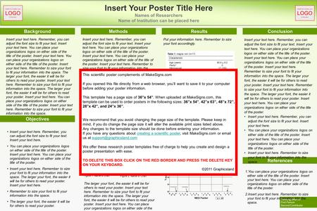 Insert Your Poster Title Here Names of Researchers Name of Institution can be placed here Background Objectives MethodsResults Discussion Conclusion References.