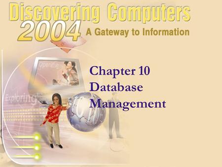 Chapter 10 Database Management