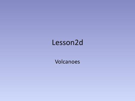 Lesson2d Volcanoes. Olympus Mons (volcano on Mars) compared to Arizona.