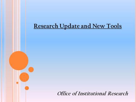 Office of Institutional Research. Student Success rate (% of student who receive C or above)