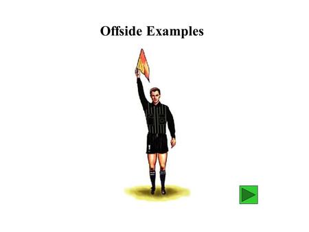 Offside Examples. Should we declare “B” offside? Or should we wait ? declare wait Diagram 1 B A.