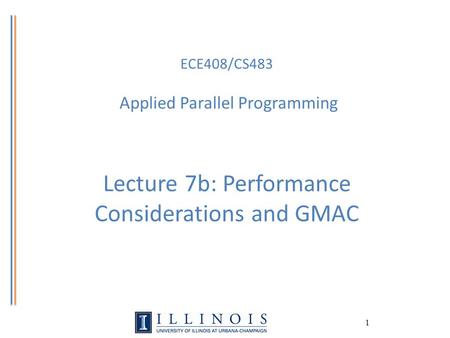 Outline Reading Data From Files Double Buffering GMAC ECE