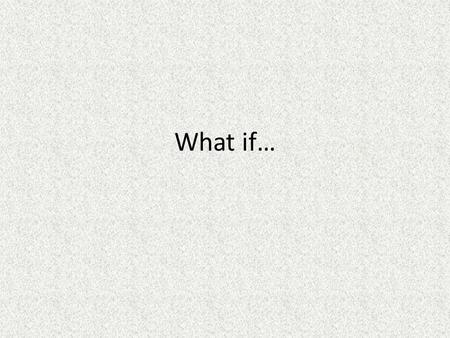 What if…. …I owned a factory that made uniform shirts…work uniforms…school uniforms…