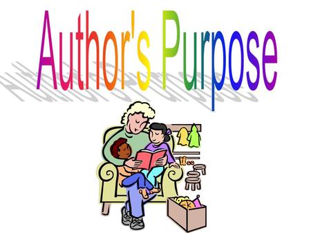 Author's Purpose.