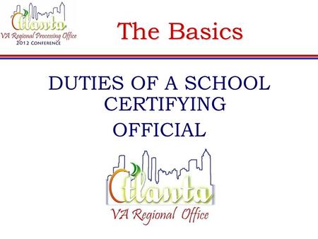 DUTIES OF A SCHOOL CERTIFYING