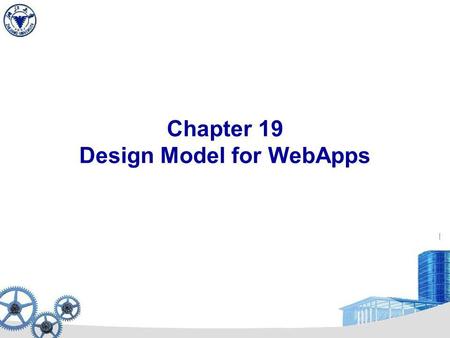 Chapter 19 Design Model for WebApps