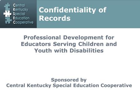 Professional Development for Educators Serving Children and Youth with Disabilities Professional Development for Educators Serving Children and Youth with.