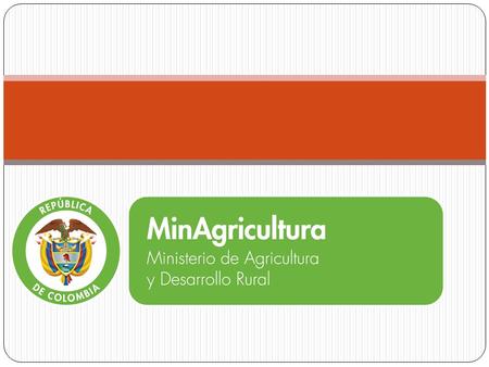 UNDERSTANDING QUESTIONS 1. What does the word “Agriculture and livestock” refer to? 2. What are the main colombian agriculture products? 3. What has caused.