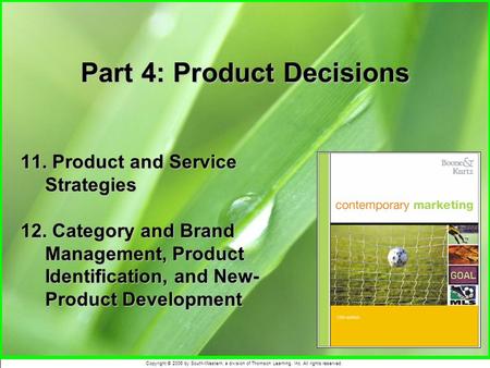 Part 4: Product Decisions