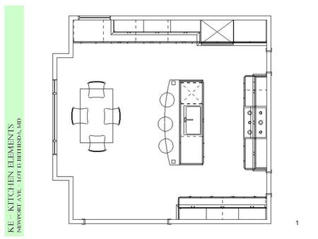 1 Ke – Kitchen Elements Newport Ave. – Lot 13 Bethesda, MD.